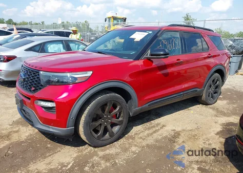 2020 Ford Explorer St z USA, uszkodzony, nr VIN 1FM5K8GCXLGA60342